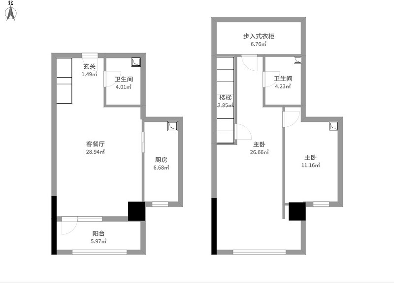 汉口新界广场五号公馆 57LOFT Ins风