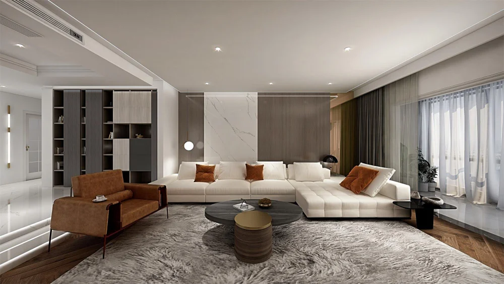 白桦林间239平米现代轻奢装修风格