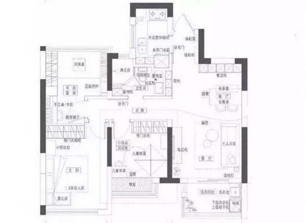 114平米，，日式风格的房子如何装修？-舟宿云庭装修