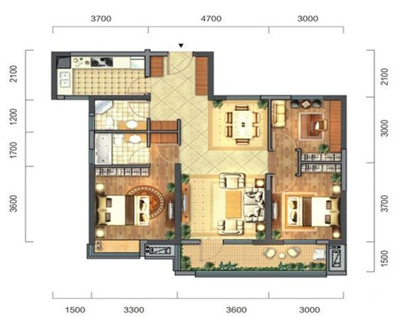 朋友买的85平米二居室，一共才花12万，这混搭风格太美了！