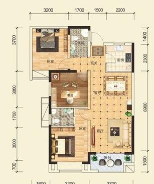 这是我10万元装修出来的103.95平米三居室，大家看看亏不亏！-千禧城装修