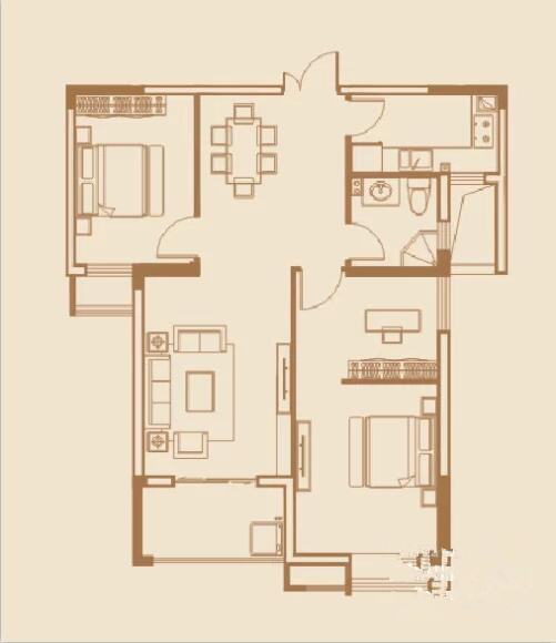 三居室的房子，足足95平米，如果用方式11万元是不是很划算？