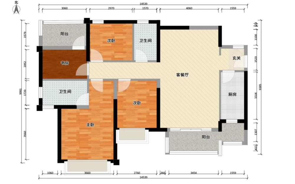 90后小夫妻花19万元装修的中式风格，150平米四居室太赞了！-招商依云上城装修