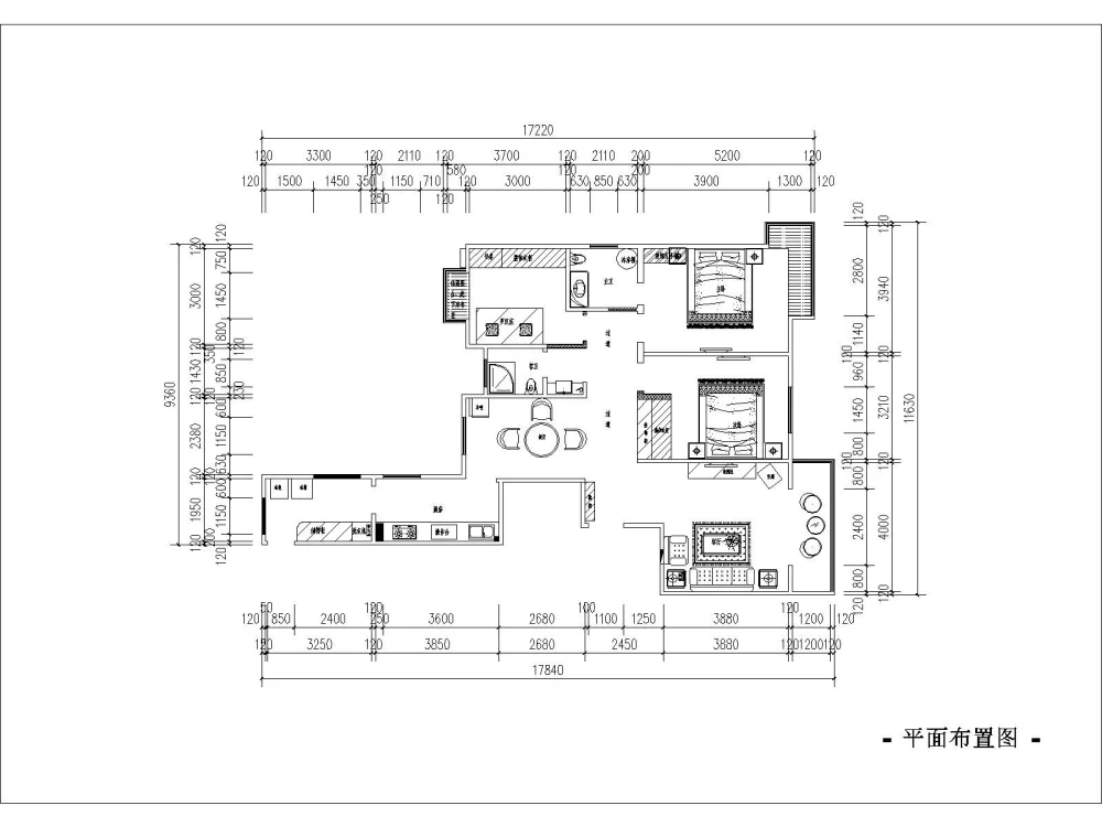 山水香堤溪墅户型图图片