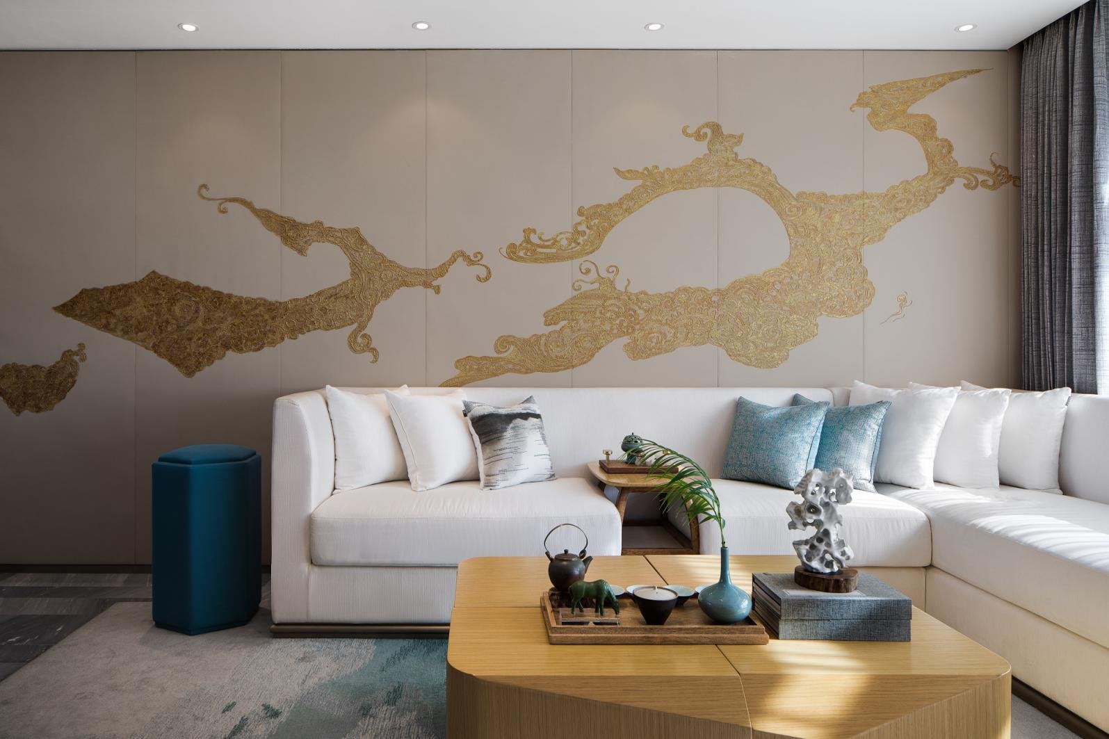 中式风格室内装修效果 诠释心中的山水