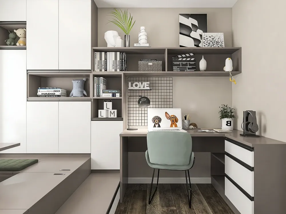 维意新现代【品逸时光】榻榻米多功能房(定制金)