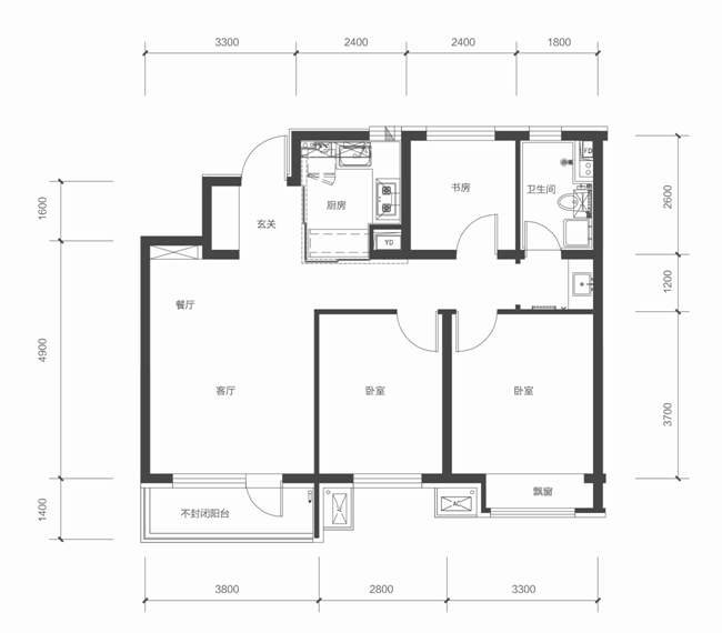 320平米三居室设计说明，200万元装修的现代风格有什么效果？
