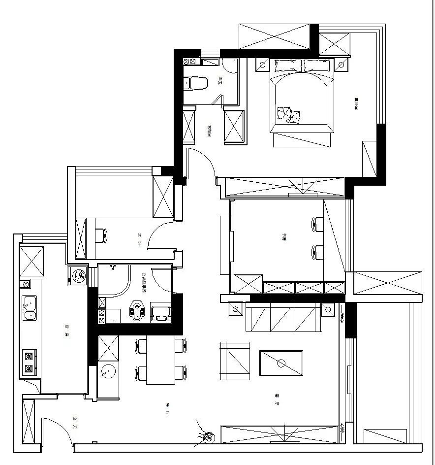 邻居家102平米的三居室，仅仅用了15万元，就完成了装修，如此划算！-紫美雅和三期装修