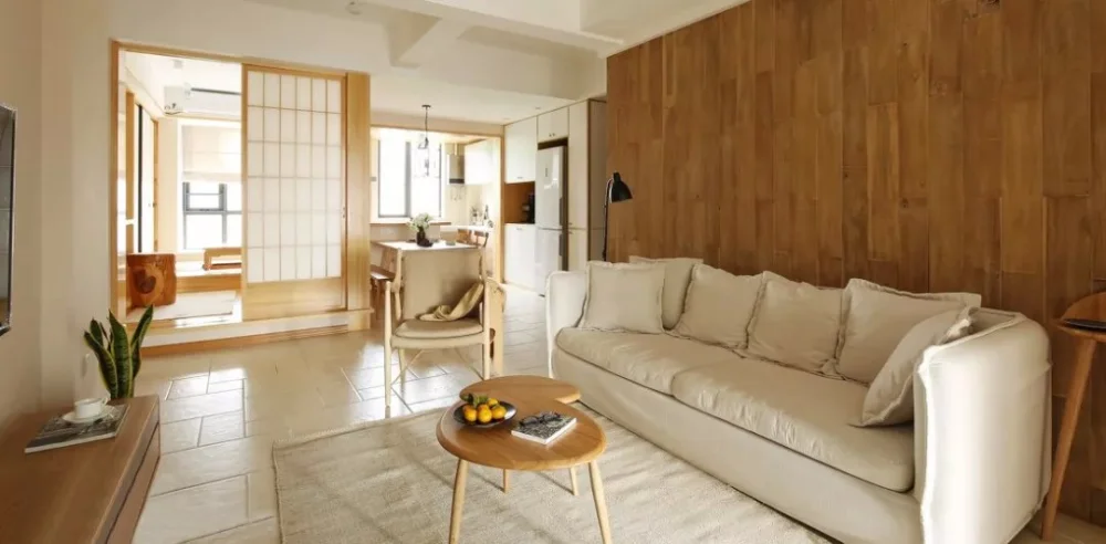 102㎡日式3室2厅装修，享受慵懒舒适慢生活