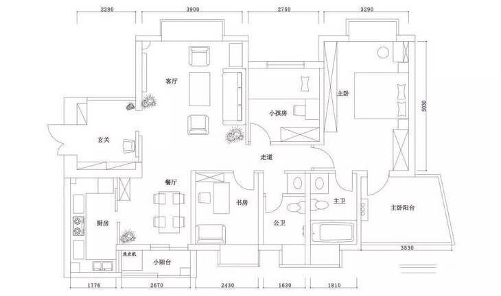 130平假日风情混搭宅 个性色彩登上杂志