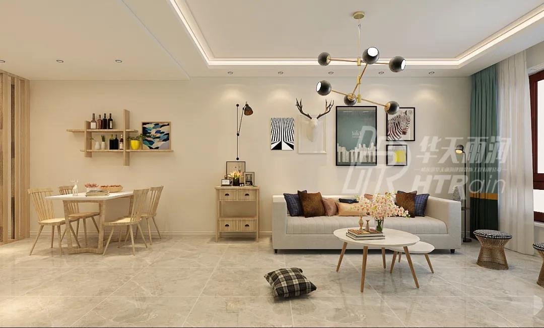 二居室的现代风怎么装修？让玫瑰湾智园这套89平米的装修案例给你点灵感！