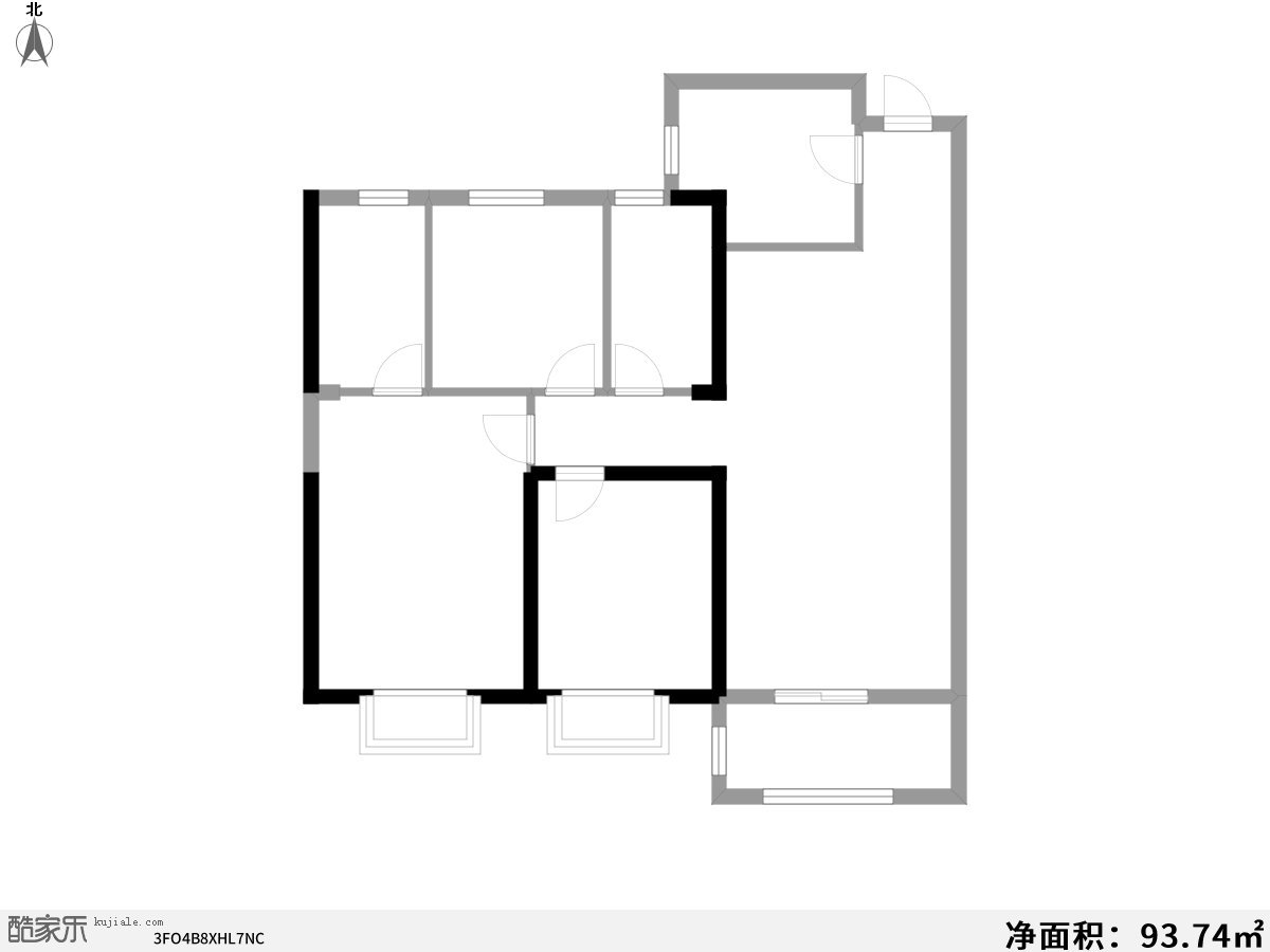 13万打造的温馨简美三居室