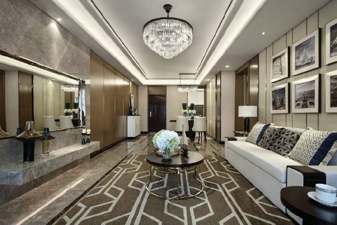 朋友买的147平米四居室，一共才花16万，这现代风格太美了！-紫薇睿纳时代装修