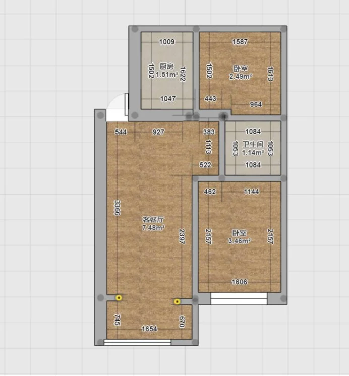 76平米的二居室要怎么装修才出其不意，选择混搭风格准没错！-兴隆新寓装修