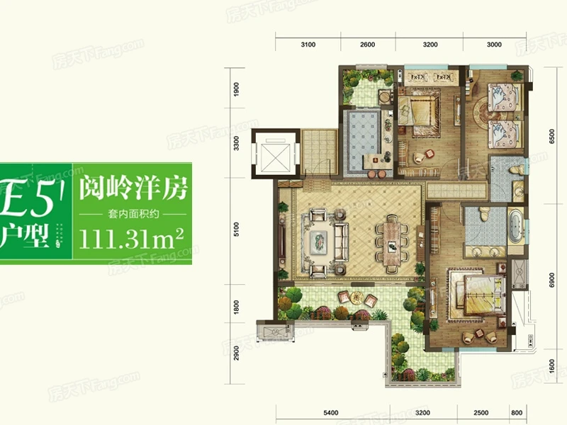 花6万改造112平三居室旧房，现代风格太漂亮，邻居以为走错门了！-天骄公园装修