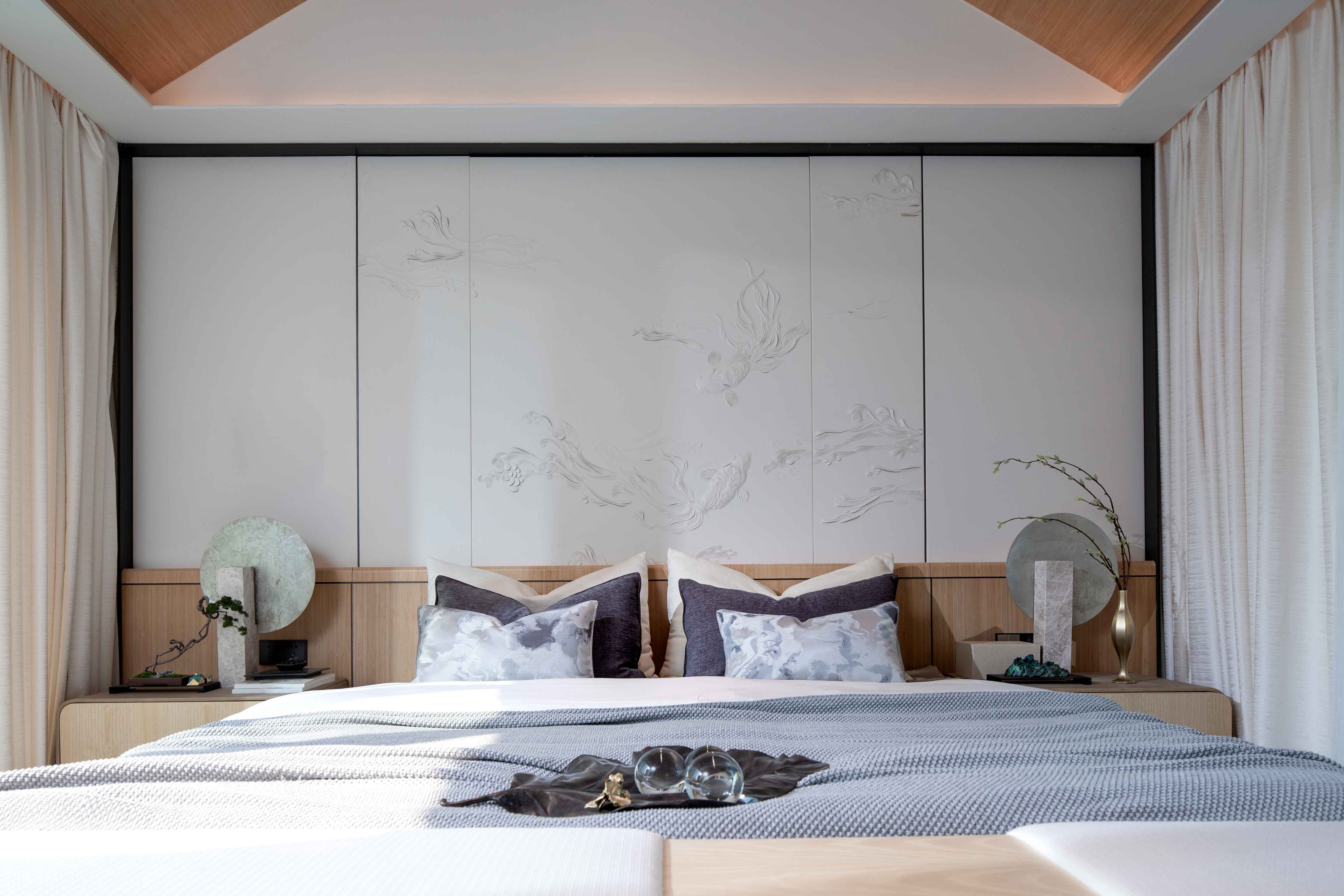 翰林国际三居室丨新中式装修案例欣赏