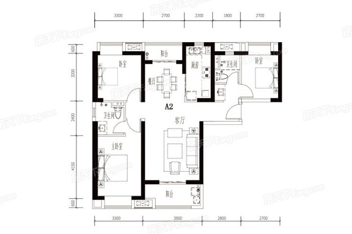 三居室的房子，足足128平米，如果用方式12万元是不是很划算？-武汉美好香域花境装修