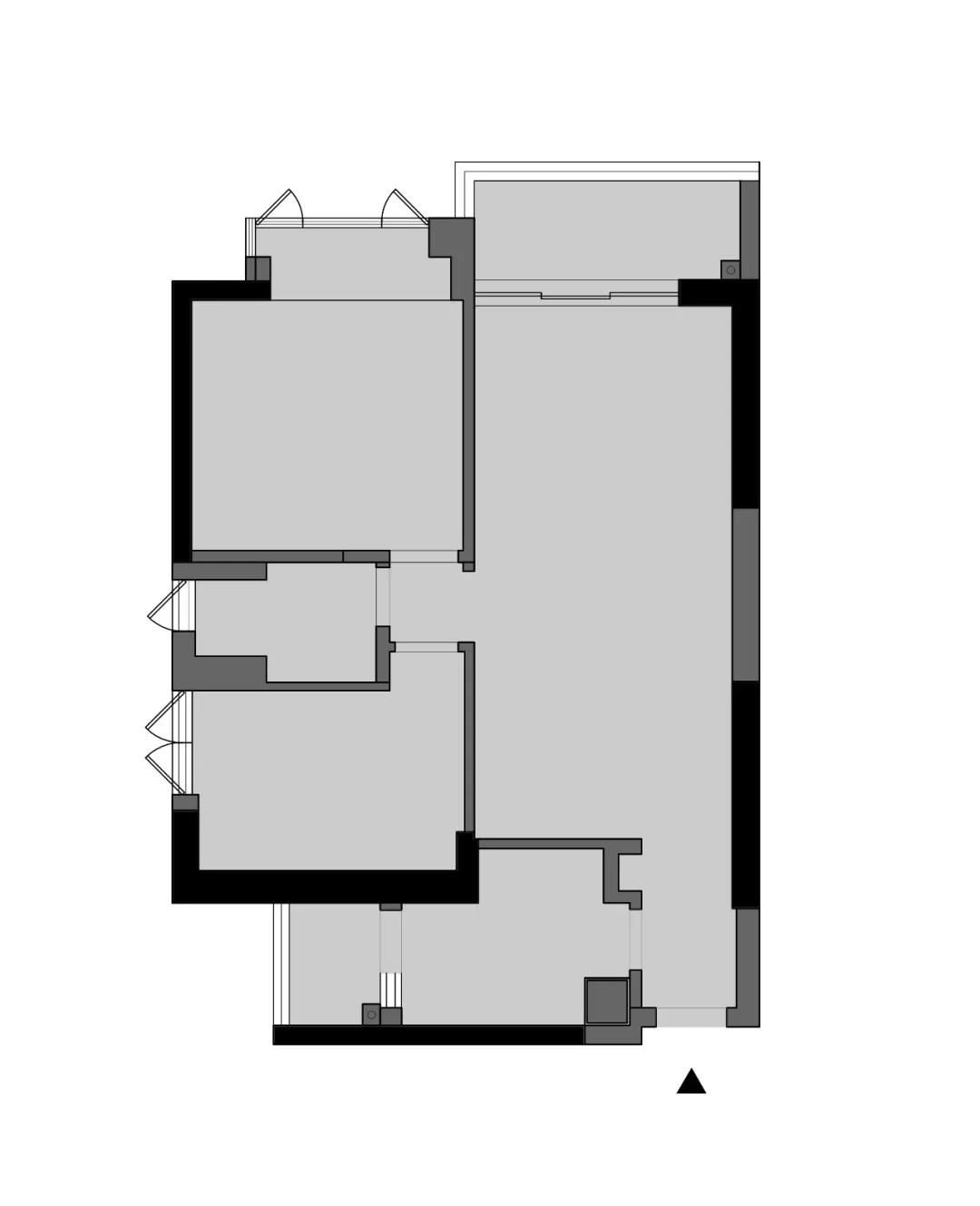 70平米二居室的现代风格案例，只花3万！-万振逍遥苑装修