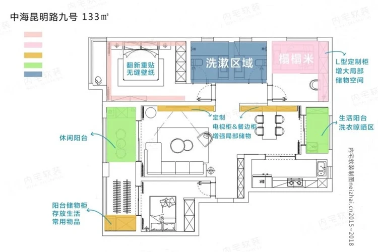 133平米的房子包括哪些功能间？装修成现代风格三居室好不好？