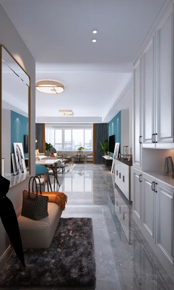 龙泉壹号四室两厅一厨两卫160平现代极简风格