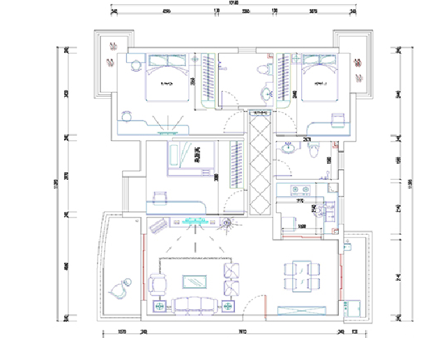 124平米的三居室，采用中式风格装修的效果如何呢？