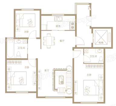 三居室的房子一般多少平米？北欧风格装修好不好？