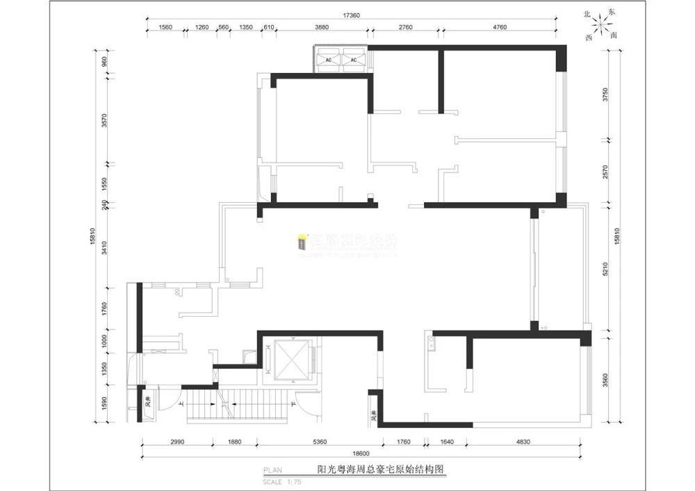 243平米的四居室，质感与时尚并存的现代风装修。