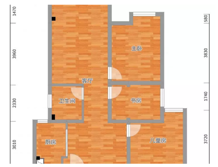 简约风格三居室装修案例，106平米的房子装修多少钱？