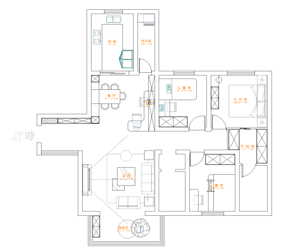 127平米的房子包括哪些功能间？装修成中式风格三居室好不好？