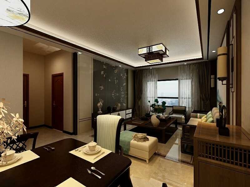 110平米三居室仅120000万，太超值了！中式风格老婆最爱！