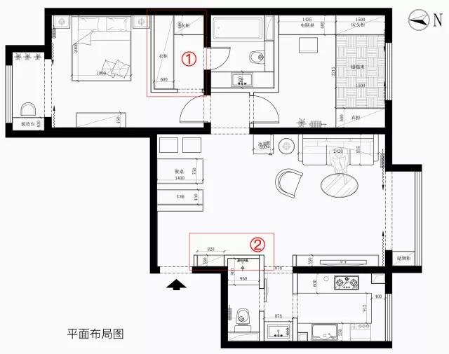 75平米的房这样装修，空间大了1倍，装修只花了5万！