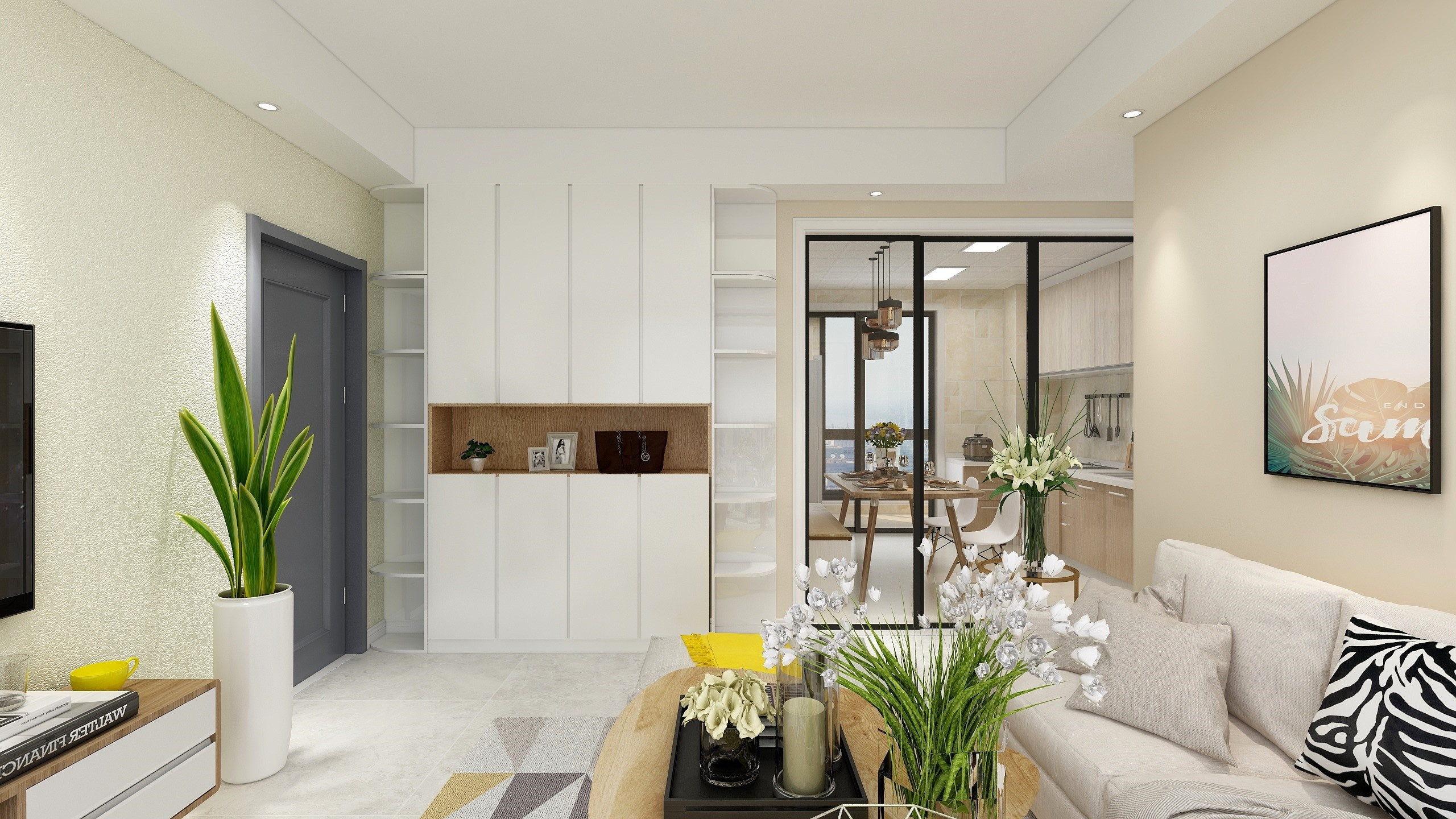 90平米的三居室，采用现代风格装修的效果如何呢？
