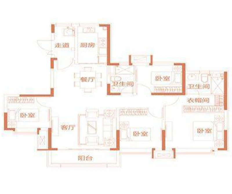 四居室的房子一般多少平米？中式风格装修好不好？