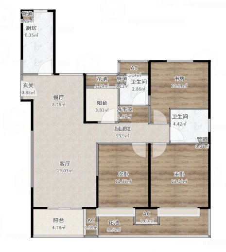 118平米的房子包括哪些功能间？装修成简约风格三居室好不好？