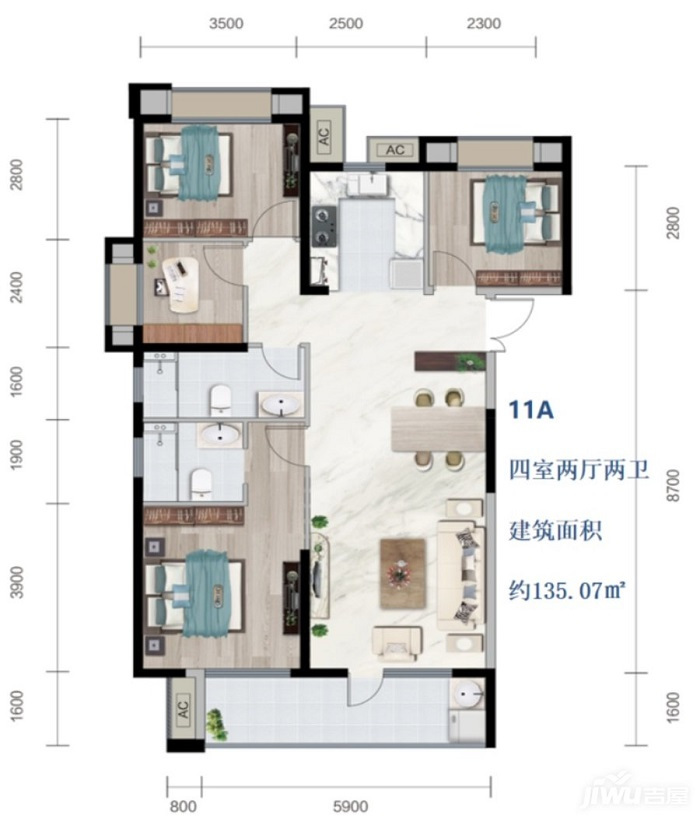 137平米，，日式风格的房子如何装修？
