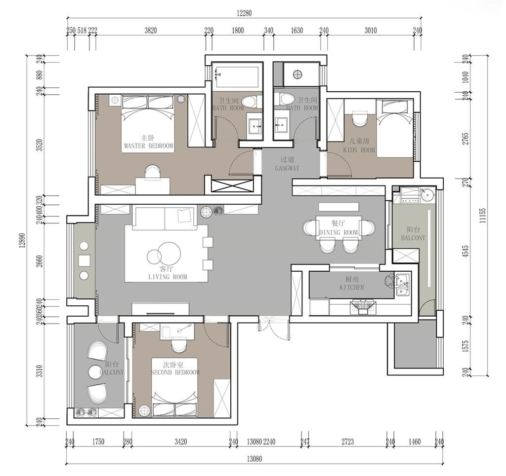 四居室一般多大面积？北欧风格装修需要多少钱？