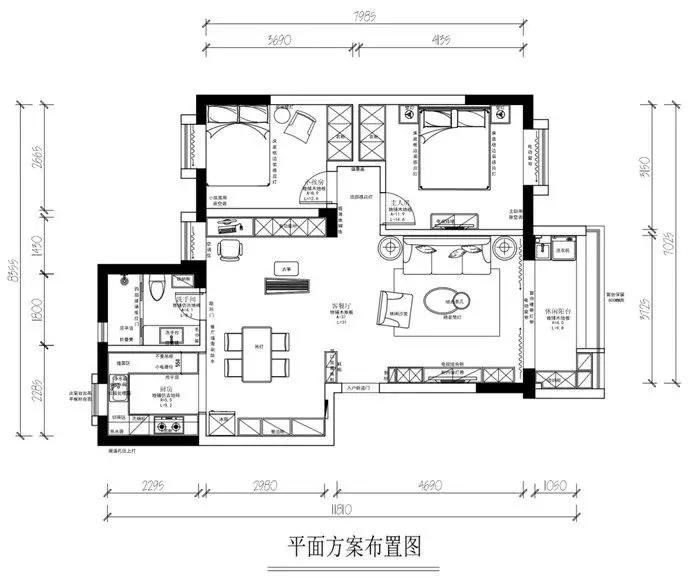 太不敢相信了81平二居室，花了13万，还是简约风格！