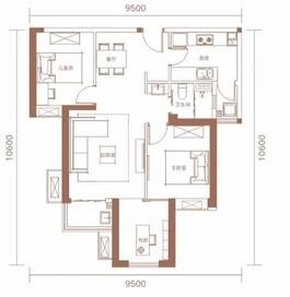 94平米二居室装修案例，装修价格只花9万元！