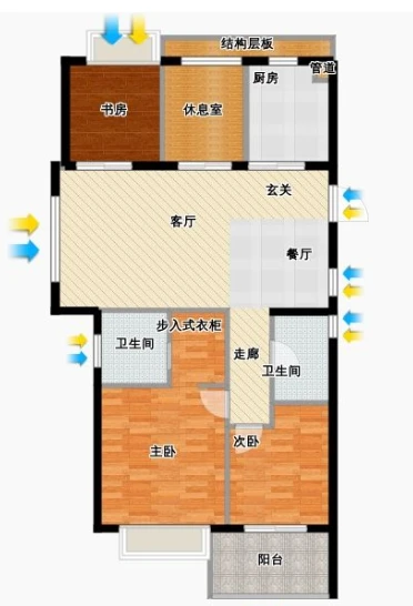 117平米三居室新房，找熟人装修才花费18万，大家觉得值吗？