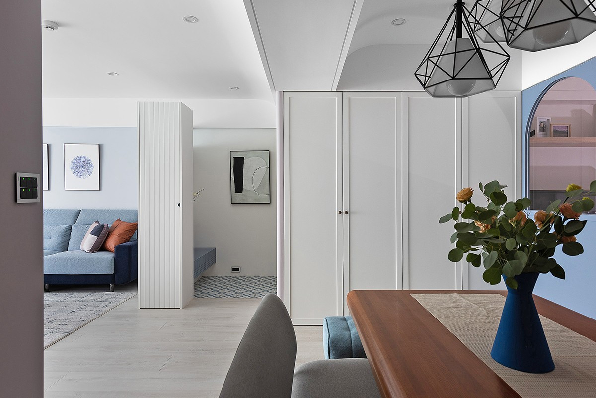 40平米的二居室装修案例欣赏，将现代风融入到现代生活当中。