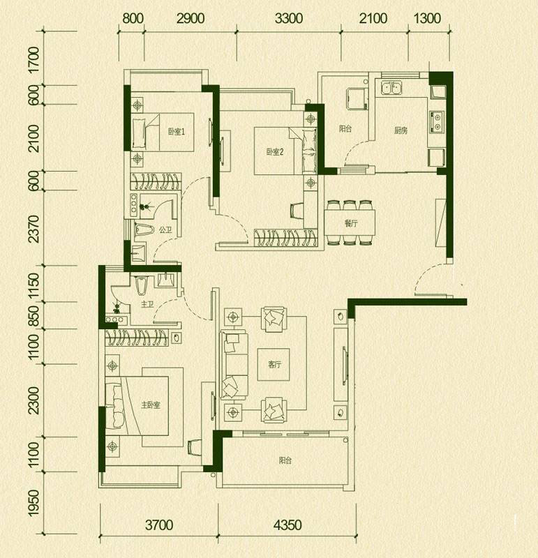 面积129平米的房子好不好？中式风格装修案例！