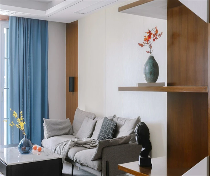 110平米的三居室装修案例欣赏，将现代风融入到现代生活当中。