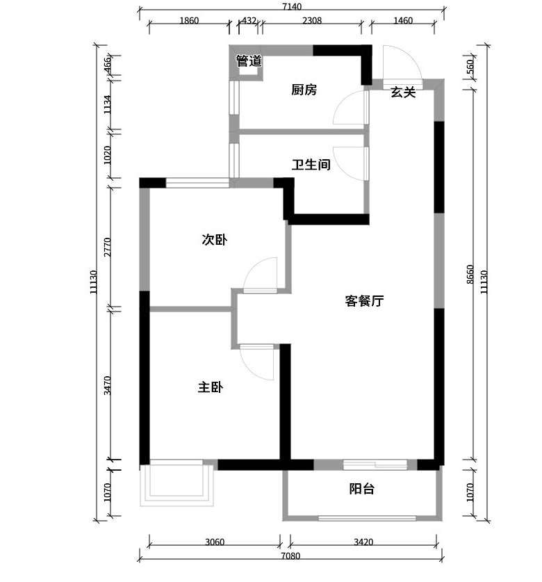 花10万元装修这套82平米的二居室，日式风格，给大家晒晒！