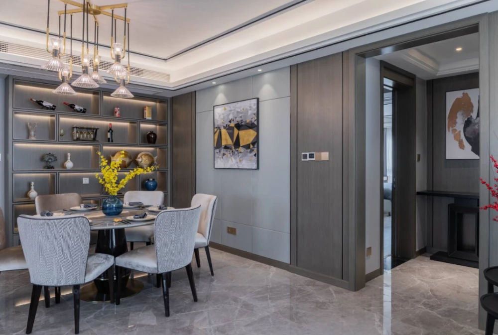 110平米四居室设计说明，23万元装修的现代风格有什么效果？