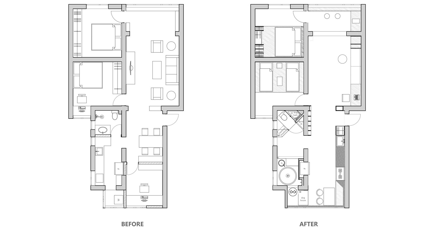 日式风格二居室装修案例，83平米的房子装修多少钱？