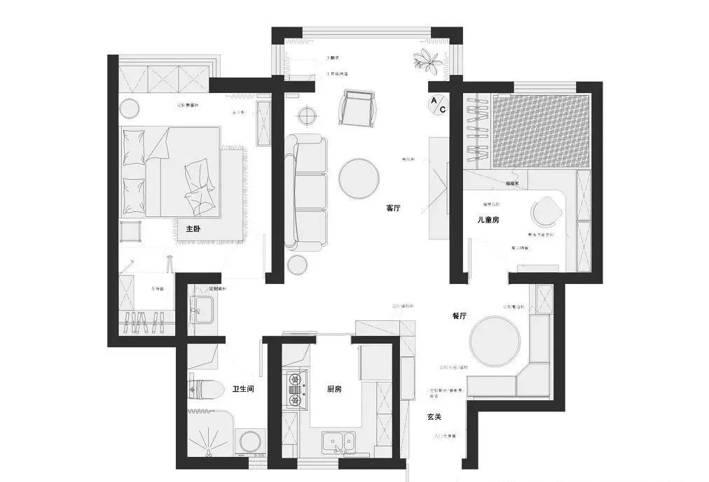 二居室的房子，足足69平米，如果用方式8万元是不是很划算？