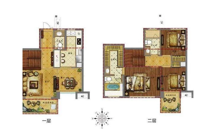 137平米的LOFT，采用简美风格装修的效果如何呢？