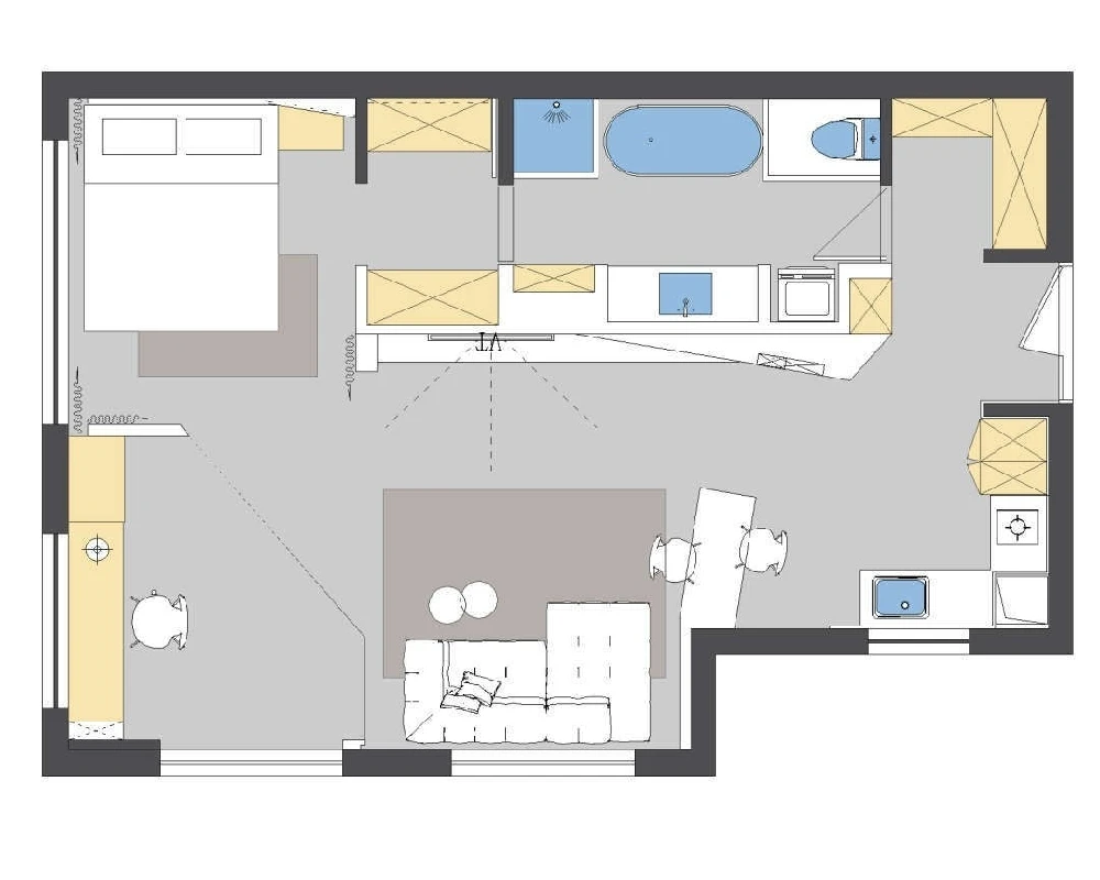 98平米的三居室，采用现代风格装修的效果如何呢？