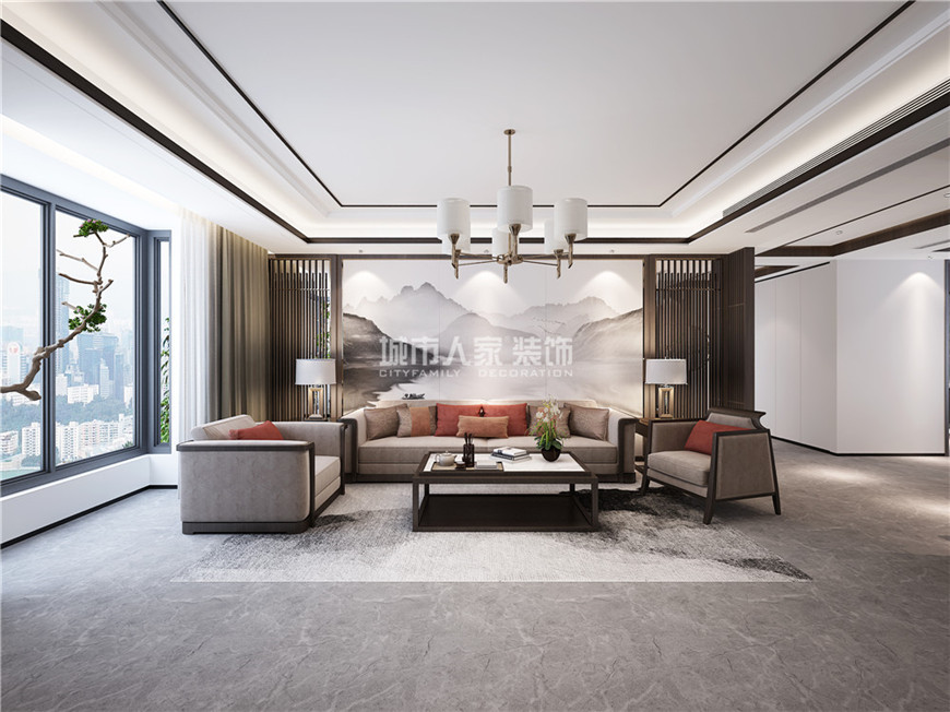 168平米四居室的现代风格案例，只花7万！