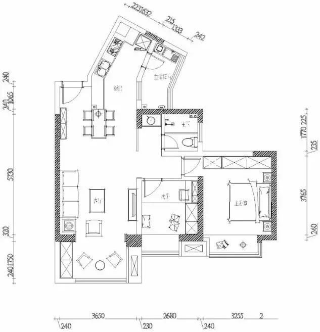 72平米的房子包括哪些功能间？装修成现代风格二居室好不好？